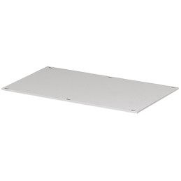 1 pcs - Bopla Natural Aluminium Rack Panel, 3U, 63HP, 128 x 320mm