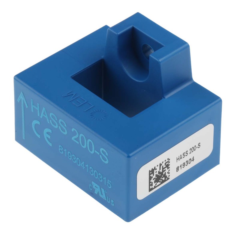 1 pcs - LEM HASS Series Current Transformer, 200A Input, 200:1, 20.4 x 10.4mm Bore, 5 V