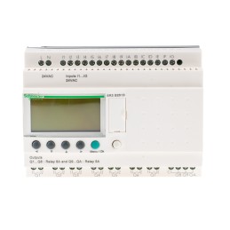 1 pcs - Schneider Electric Zelio Logic Series Logic Module, 24 V ac Supply, Relay Output, 16-Input, Discrete Input