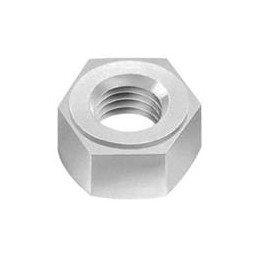 1 pcs : 04M030050HNDIN34814 - Screws & Fasteners Hex Nut, M3 X .5 Thread, 2.4mm Max Height, Natural, Nylon, 5.5mm Across Flats