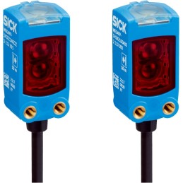 1 pcs - Sick Through Beam Photoelectric Sensor, Miniature Sensor, 10 m Detection Range