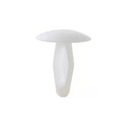 1 pcs : MMB-250-01 - Screws & Fasteners Mounting Button,Nat,.10-.22 in Hold, Mounting Button,Natural