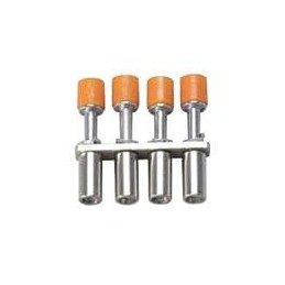 1 pcs : CA747/3 - Terminal Block Tools & Accessories Insul Inter Jmpr 6mm 12mm Insulated