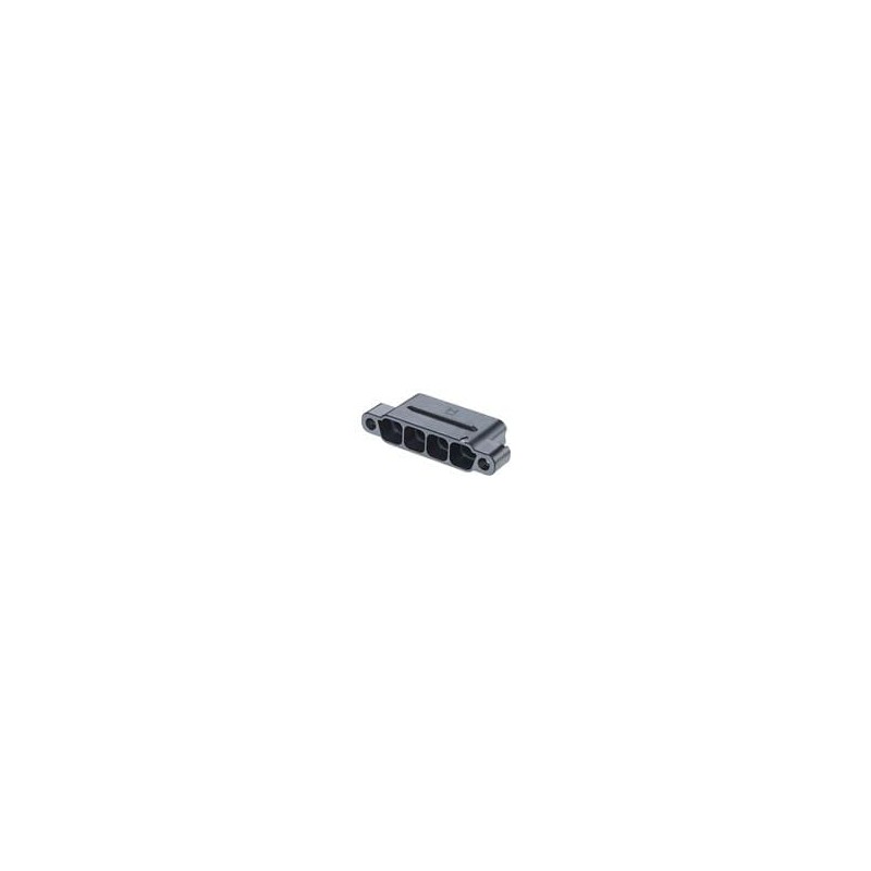 1 pcs : KA1-3010498M3 - Power to the Board 4 Pos. Male SIL Cable Housing, Screw-Locks