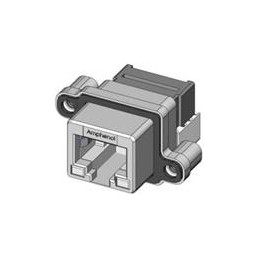 1 pcs : MRJ5385M1 - Modular Connectors / Ethernet Connectors Rugged RJ45 vertical