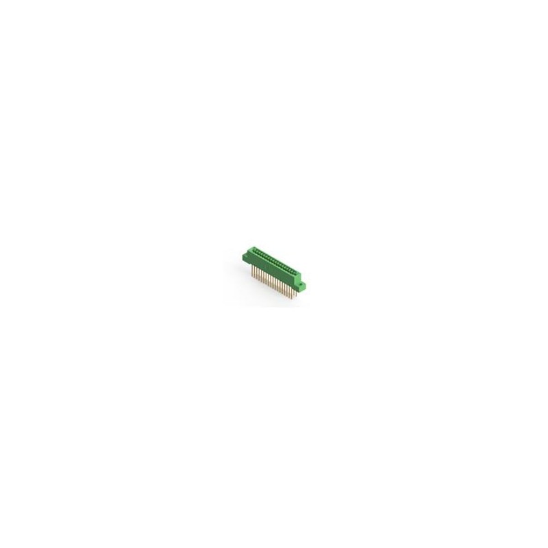 1 pcs : 346-036-540-204 - Standard Card Edge Connectors 36P .125' x .250' Green