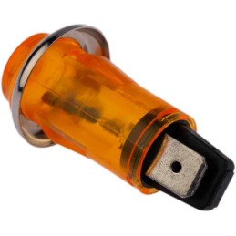 1 pcs - CAMDENBOSS Orange Neon Panel Mount Indicator, 240V, 13mm Mounting Hole Size