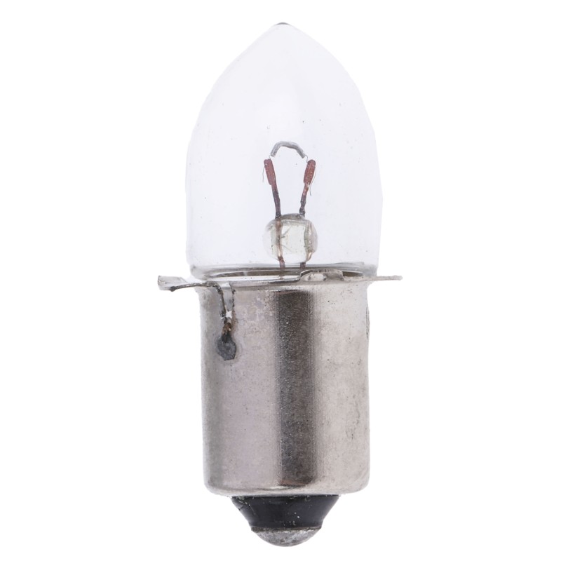 1 pcs - RS PRO P13.5s Indicator Light, Clear, 12 V, 250 mA, 300h