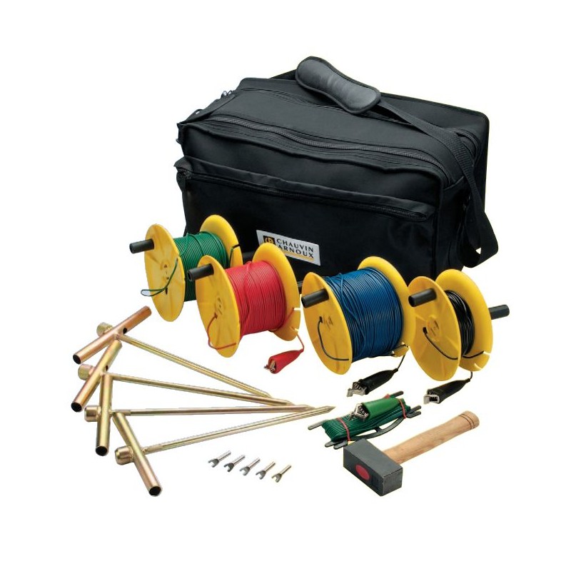 1 pcs - Chauvin Arnoux P01102025 Earth Tester Kit
