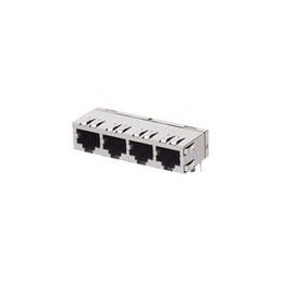 1 pcs : 5406281-3 - Modular Connectors / Ethernet Connectors MJ ASSY,4P,8POS,SH RVPGT,CAT5