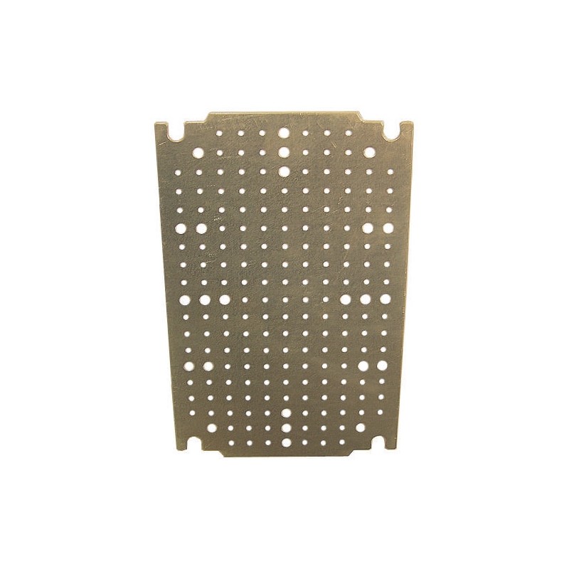 1 pcs - Legrand Steel Perforated Mounting Plate, 556mm W, 356mm L for Use with Atlantic Enclosure, Marina Enclosure