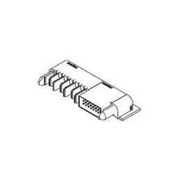 1 pcs : 46437-1003 - Power to the Board TEN60, R/A plug, 6DC-24S