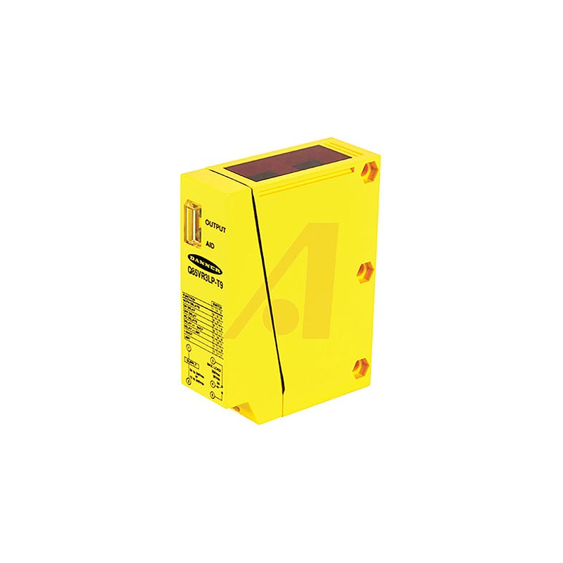 1 pcs - Banner Retroreflective Photoelectric Sensor, Block Sensor, 80 mm - 4.6 m Detection Range