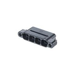 1 pcs : KA1-3010498M1 - Power to the Board 4 Pos. Male SIL Cable Housing, Panel Mount