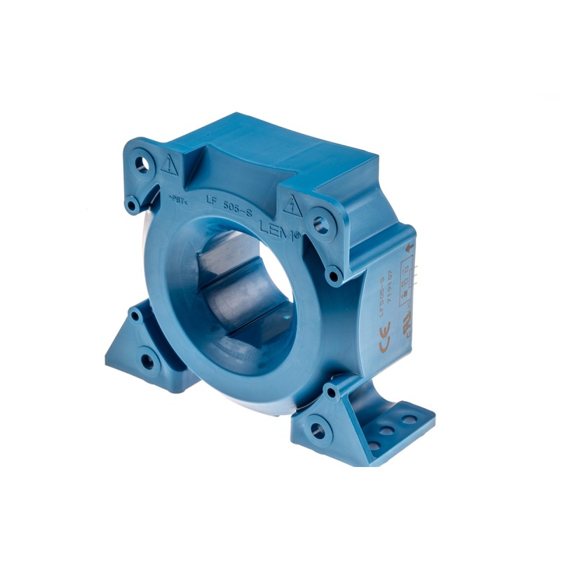 1 pcs - LEM LF Series Current Transformer, 800A Input, 800:1, 100 mArms Output, 30.2mm Bore, 15 - 24 V