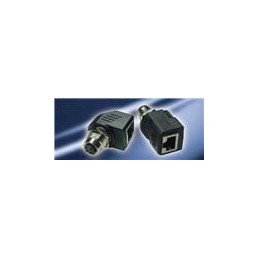 1 pcs : RJS-12D04FM-LS8001 - Modular Connectors / Ethernet Connectors M12 4Pin D Code Male to Straight RJ45