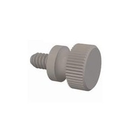 1 pcs : 090440018T - Screws & Fasteners Knurled Thumb Screw, 4-40 Thread, 3/16 Lg, Natural, Nylon