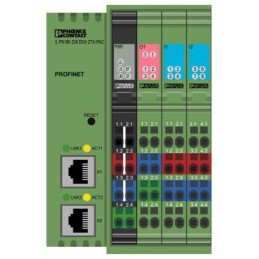1 pcs - Phoenix Contact IL PN BK DI8 DO4 2TX-PAC Series PLC I/O Module, Digital, Digital, 24 V dc