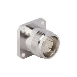 1 pcs : 431-127J-52S - RF Connectors / Coaxial Connectors 4-Hole Flange Recpt Rec M3 Thread 50 Ohm