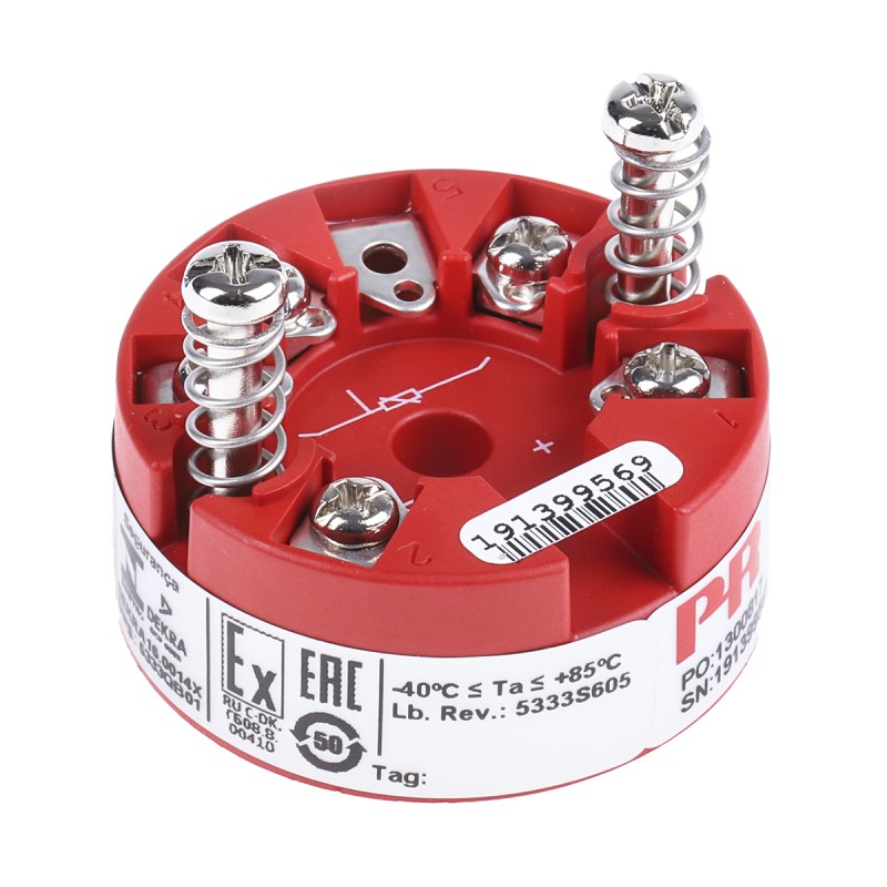 1 pcs - PR Electronics 5300 Temperature Transmitter Linear Resistance, RTD Input, 8 - 30 V dc