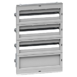 1 pcs - Schneider Electric NSYDLA66G Series RAL 7035 Modular Distribution Chassis, 680mm H, 460mm W For Use With Spacial CRN,