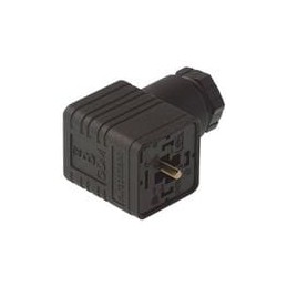 1 pcs : GDM 3011 Black - Circular DIN Connectors