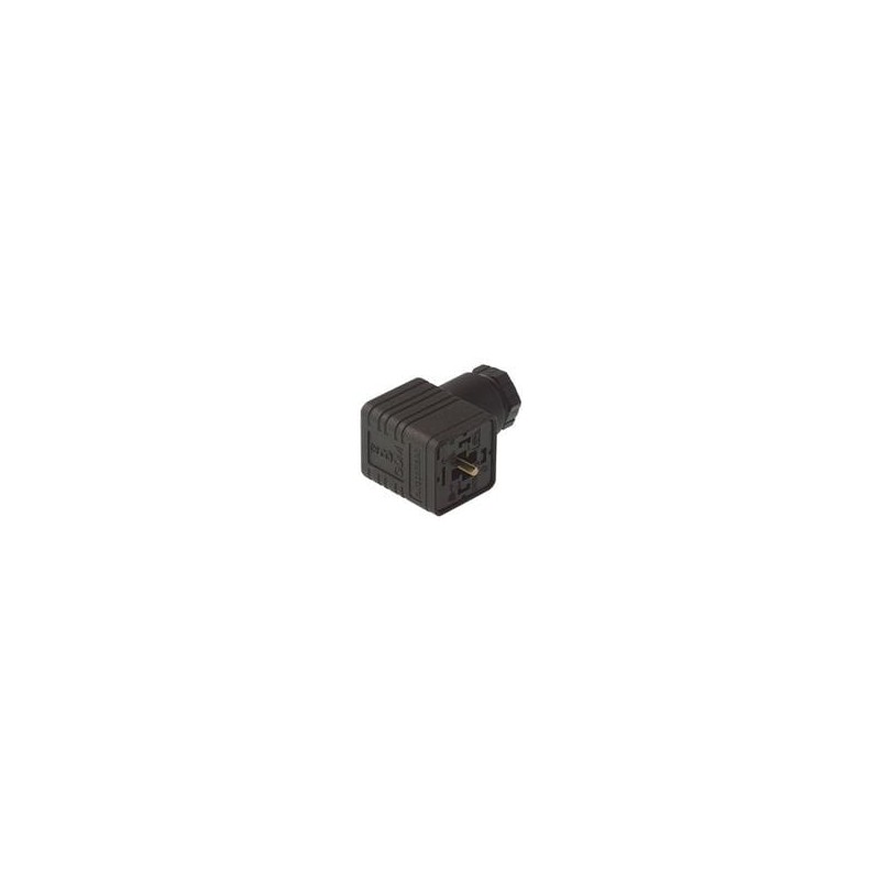 1 pcs : GDM 3011 Black - Circular DIN Connectors
