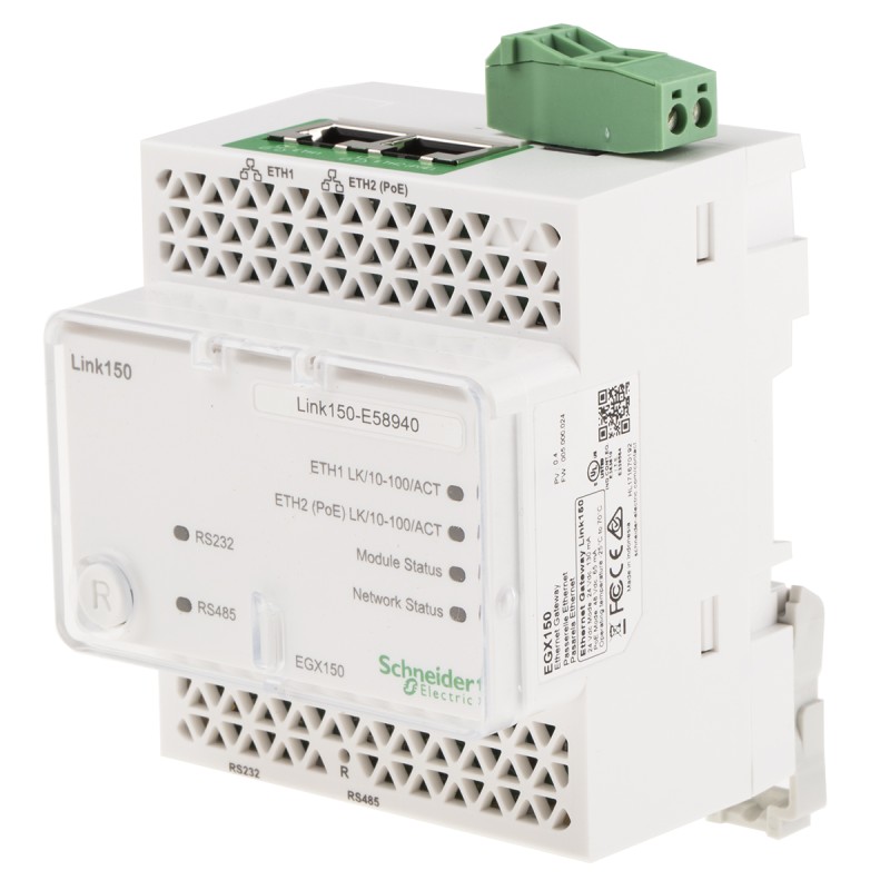 1 pcs - Schneider Electric Modbus RS485 Series Gateway Server