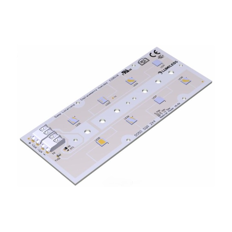 1 pcs - Lumileds 22.2V dc White LED Strip, 223mm Length
