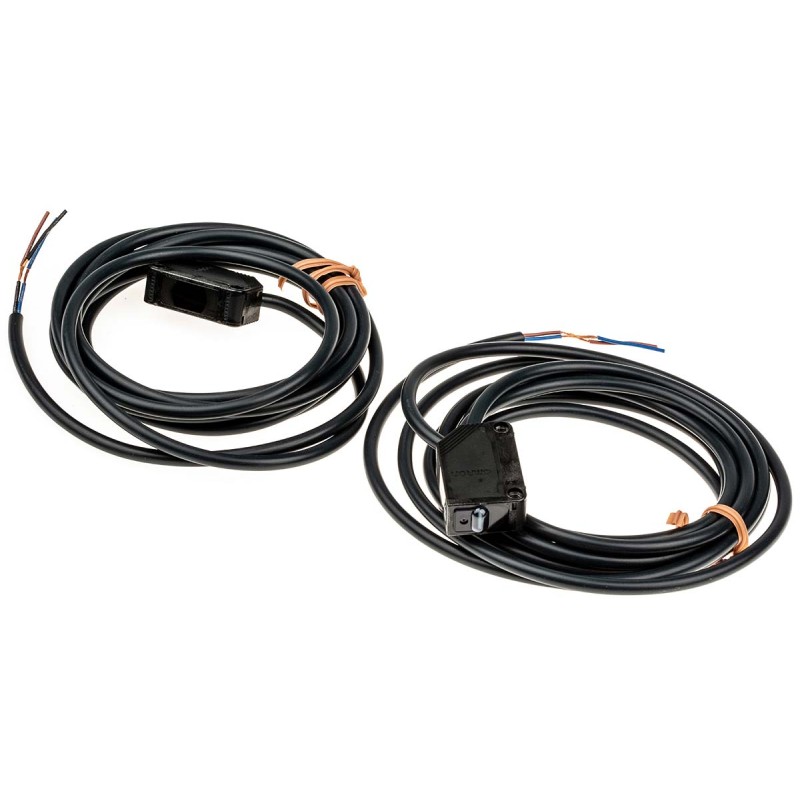 1 pcs - Omron Through Beam Photoelectric Sensor, Block Sensor, 15 mm Detection Range