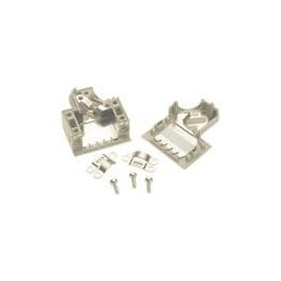 1 pcs : 09670500573 - D-Sub Backshells D-Sub 50pin gray Plastic Hood w/ internal screening