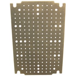 1 pcs - Legrand Steel Perforated Mounting Plate, 656mm W, 456mm L for Use with Atlantic Enclosure, Marina Enclosure