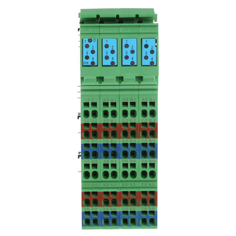 1 pcs - Phoenix Contact IB IL 24 DI 16-PAC Series Terminal Block, Digital, 19.2 - 30 V dc