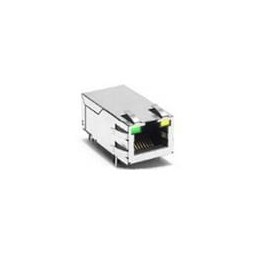 1 pcs : JK0-2500NL - Modular Connectors / Ethernet Connectors RJ45 1X1 2.5GBase-T 4P PoE 100W