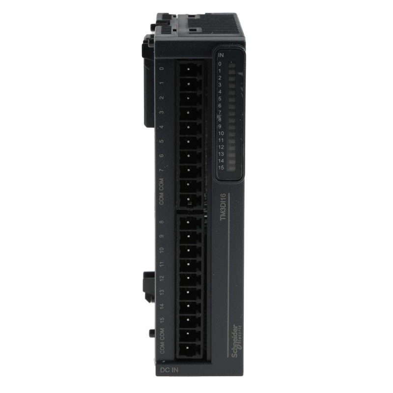1 pcs - Schneider Electric TM3 Series PLC I/O Module for Use with Modicon M221, Modicon M241, Modicon M251, DC, 24 V