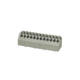 1 pcs : TBL002A-350-12GY-2GY - Fixed Terminal Blocks Terminal block, screwless, 3.50, 45, 12 poles, cool gray