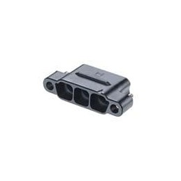 1 pcs : KA1-3010398M1 - Power to the Board 3 Pos. Male SIL Cable Housing, Panel Mount