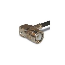 1 pcs : 122414RP - RF Connectors / Coaxial Connectors TNC RA CRMP PLG LMR 240 RG-8X REV POL