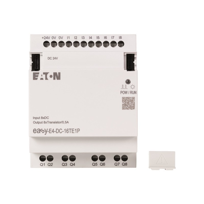1 pcs - Eaton EasyE4 Series Control Relay, Transistor Output, 8-Input, Digital Input
