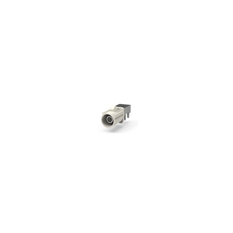 1 pcs : R197.160.B28 - RF Connectors / Coaxial Connectors Right-angle die-cast Fakra PCB 5mm pitch coding B