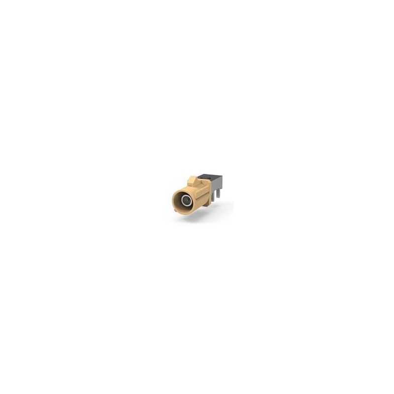 1 pcs : R197.160.I28 - RF Connectors / Coaxial Connectors Right-angle die-cast Fakra PCB 5mm pitch coding I