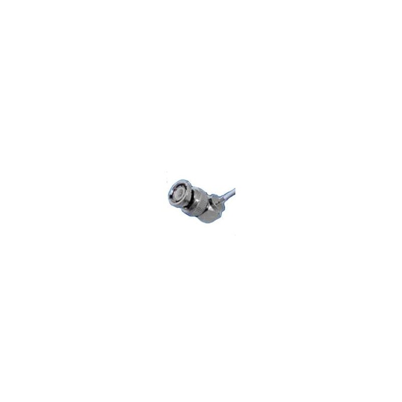 1 pcs : 112617 - RF Connectors / Coaxial Connectors BNC R/A PLUG .141 S/R GOLD BODY