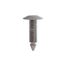 1 pcs : 27XTS2501250 - Screws & Fasteners Fir Tree Rivet, .250 Hole, .050-.875 Panel, Black, Nylon, .750 OD, 1.250 Length