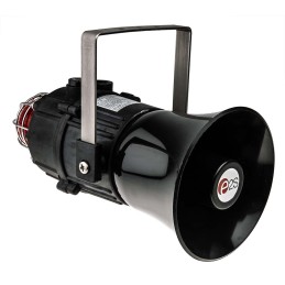 1 pcs - e2s E2xC1X05F Series Red Sounder Beacon, 230 V ac, IP66, Surface Mount, 116dB at 1 Metre