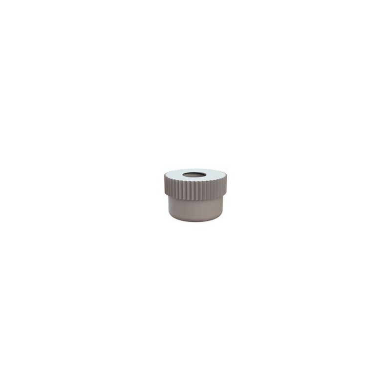 1 pcs : 0825020TNA - Screws & Fasteners Thumb Nut, Knurled, 1/4-20 Thread, .365 Height, Natural, Nylon, .540 OD