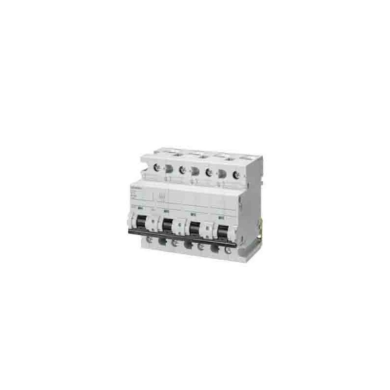 1 pcs - Siemens SENTRON 5SP4 MCB, 4P, 125A Curve C, 400V AC