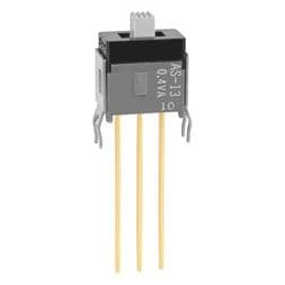 1 pcs : AS13AB - Slide Switches SPDT ON-OFF-ON.098' STRAIGHT W/BRACKET