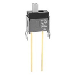 1 pcs : AS11CB - Slide Switches SPST ON-OFF .150' STRAIGHT W/BRACKET