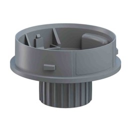 1 pcs - Werma IP66 Rated Grey Mounting Base for use with EvoSIGNAL Series