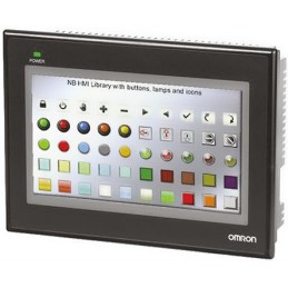 1 pcs - Omron NB Series Touch Screen HMI - 7 in, TFT LCD Display, 800 x 480pixels